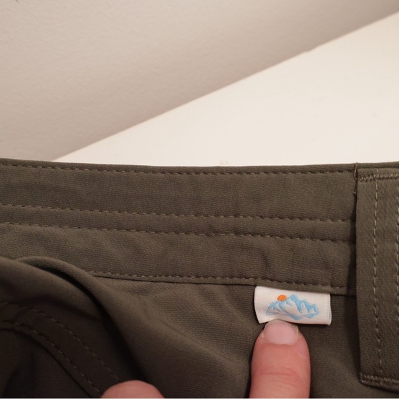 Women's Straight Leg Pants - Olive - Picture 5 of 8